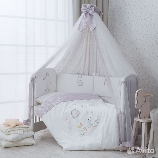 Комплект в кроватку Perina «Pio Pio» 7 предметов