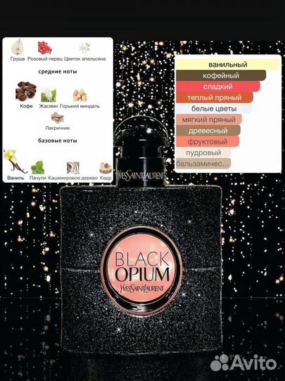 Black Opium YSL на распив