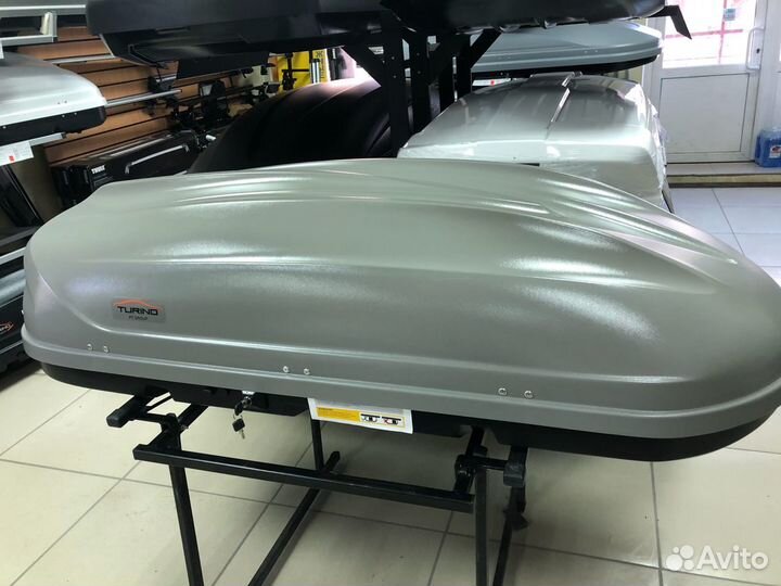 Автобокс багажник на крышу Nissan Terrano