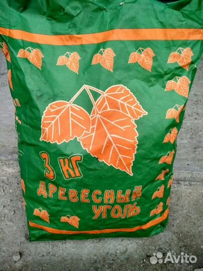 Уголь березовый 10 кг