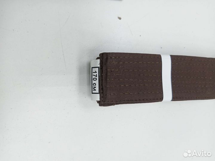 Пояс для единоборств коричневый