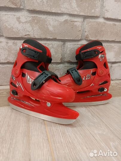 Коньки раздвижные детские р.30-33