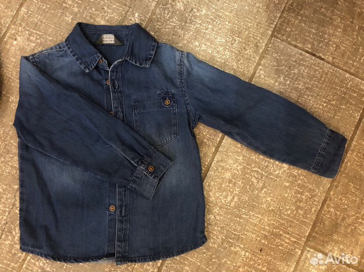 Джинсовая рубашка