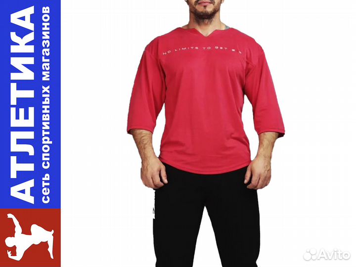 Футболка No Limits 3369 цв. Красный, р. S-3XL