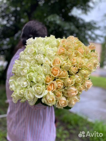 Российская роза 60см