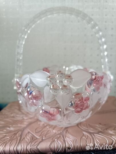 Ваза цветное стекло