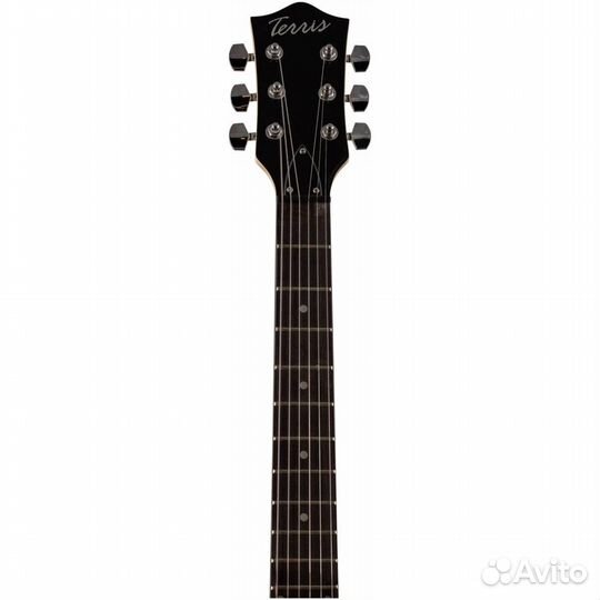 Terris TLP-039 BK - электрогитара, цвет черный