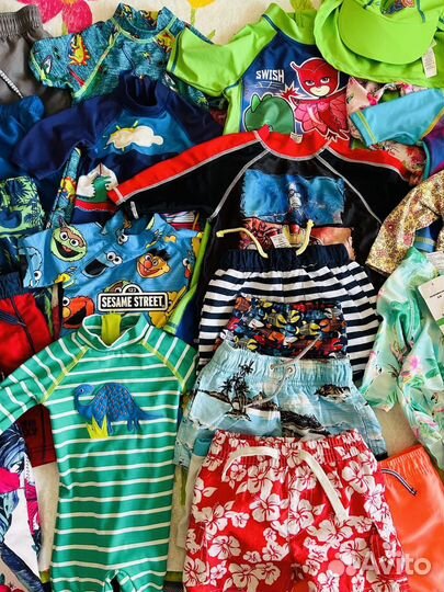 Плавательный костюм плавки шорты купальник панама