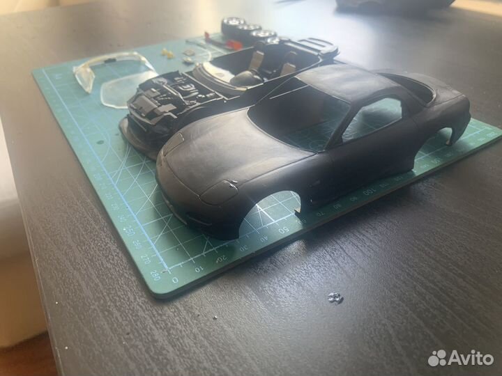 Сборная модель mazda rx-7 1/24