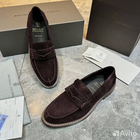 Лоферы мужские Brunello Cucinelli