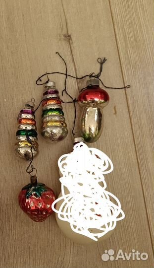 Елочные игрушки СССР