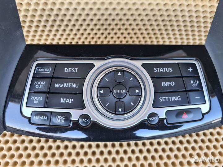 Панель управления магнитолой Infiniti Fx35 Fx37