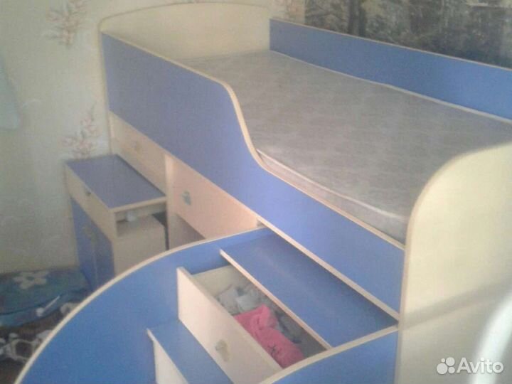 Детская кровать чердак