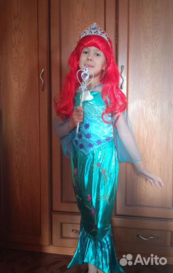 Новый костюм Русалочки 4 предм
