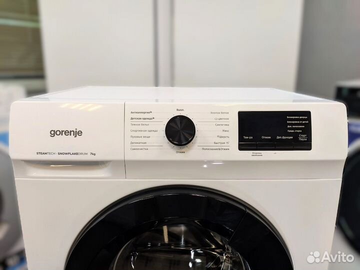 Стиральная машина Gorenje 7 кг Пар (Новый)