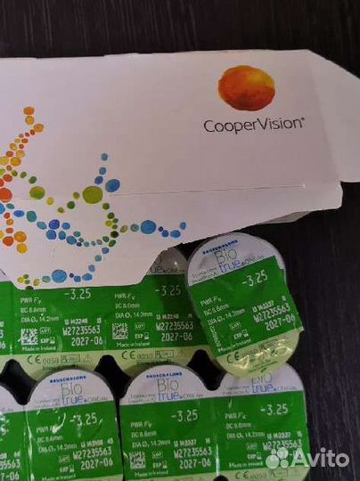 Линзы контактные однодневные