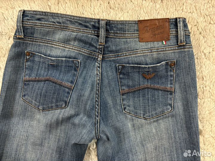 Джинсы клеш armani jeans