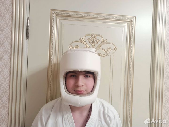 Шлем зашитный для каратэ