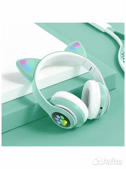Bluetooth наушники Wireless SNT-28 зелёные