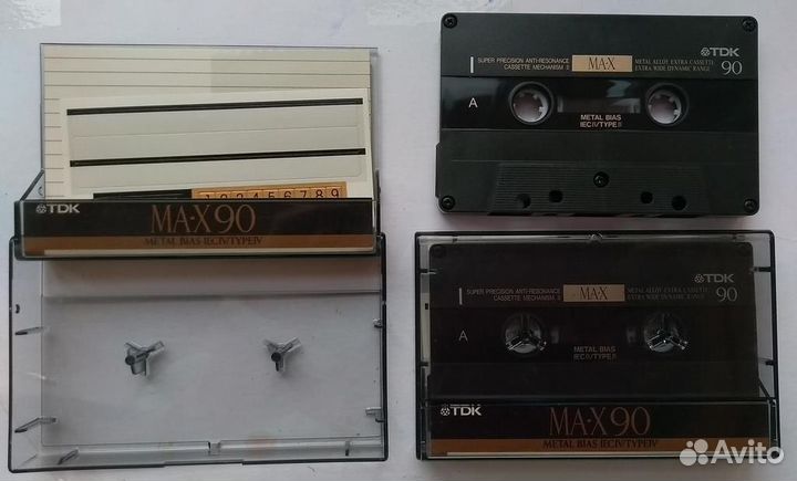 Аудиокассеты TDK MA-X 90, TDK MA 90