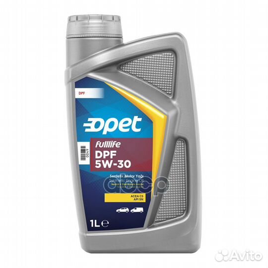Масло моторное fulllife DPF 5W-30 1L 601370960