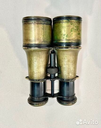 Антикварный немецкий бинокль 19 век