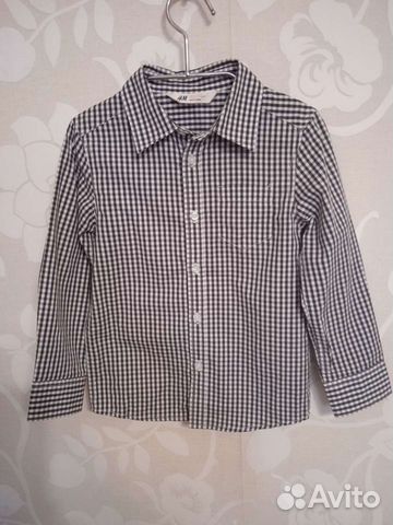 Рубашка р. 110 H&M