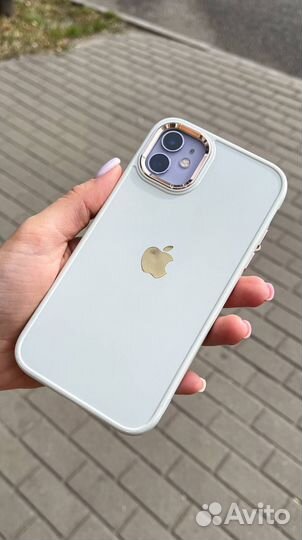 Чехол на Apple iPhone силиконовый, матовый