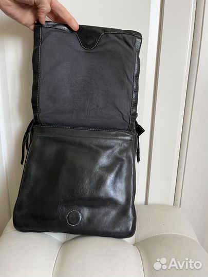 Сумка натуральная кожа apache