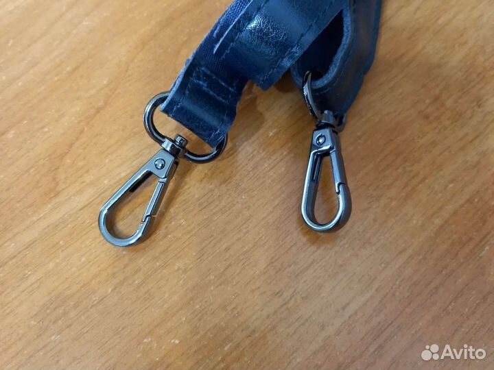 Кожаный ремень для сумки