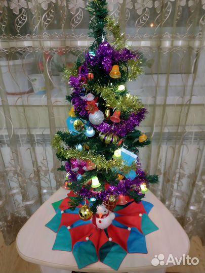 Елка с игрушками