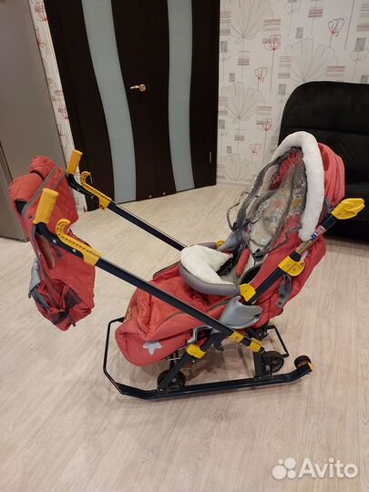 Санки коляска ника 7 3