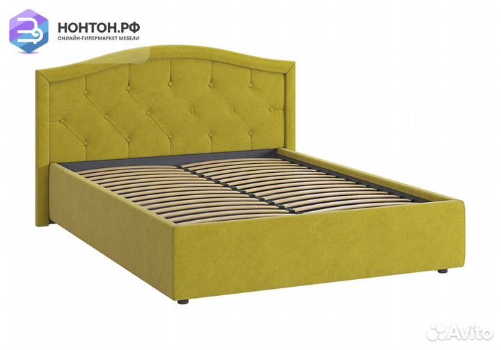 Кровать Верона 2 1.4 м янтарь