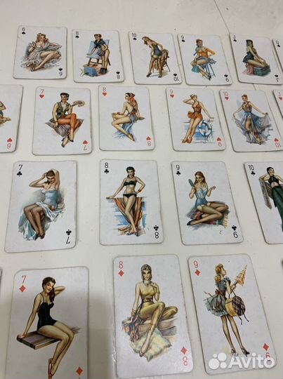 Карты в стиле Пинап СССР