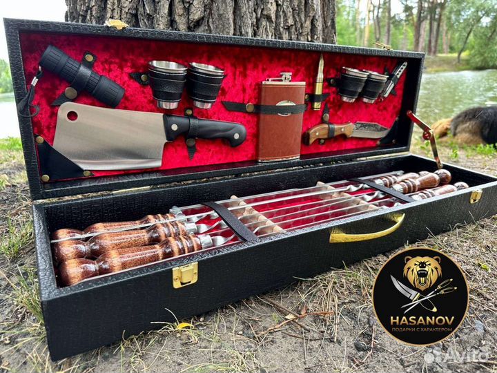 Набор для шашлыка подарочный