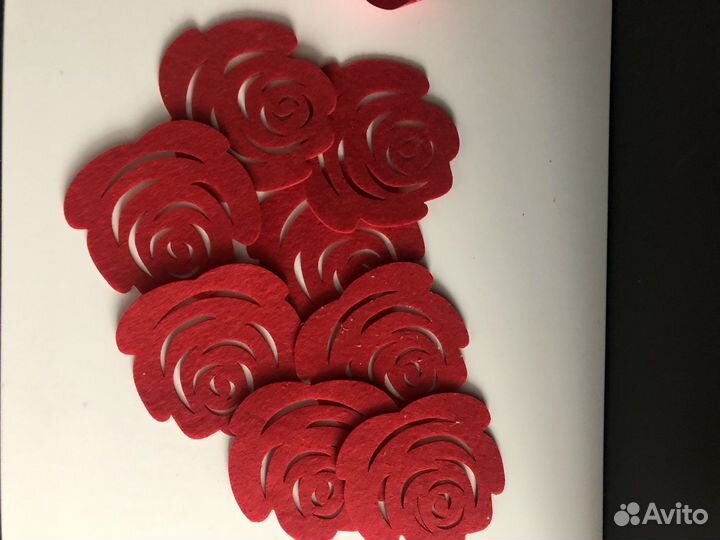 Салфетки фетровые декоративные