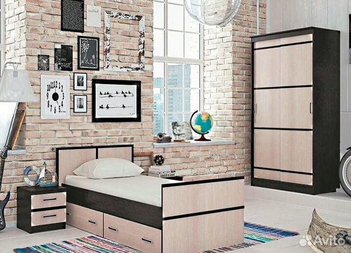 Кровать с ящиками