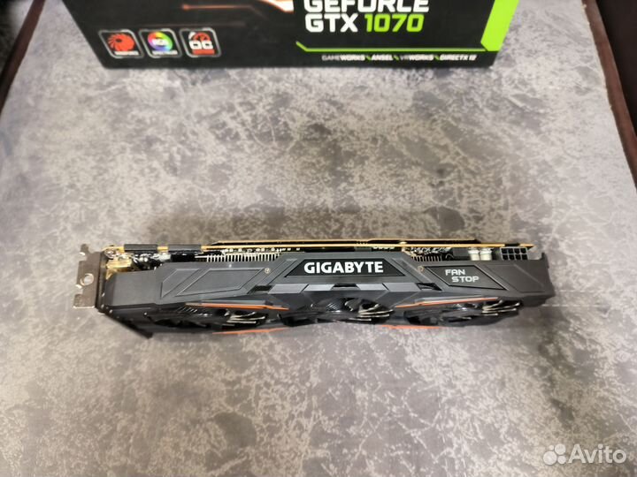 Видеокарта GTX 1070 8Gb Gigabyte G1 gaming