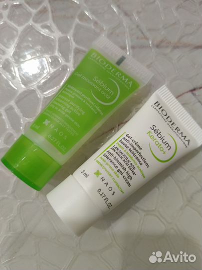 Пробники Bioderma Sebium Kerato / Sebium Gel