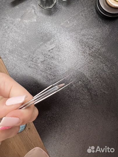 Пинцеты 2 шт для наращивания Silver Star