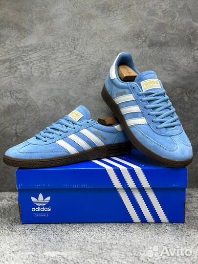 Adidas spezial голубые