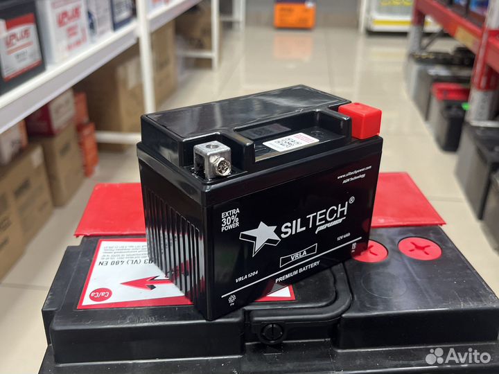 Мото Аккумулятор siltech vrla 1204