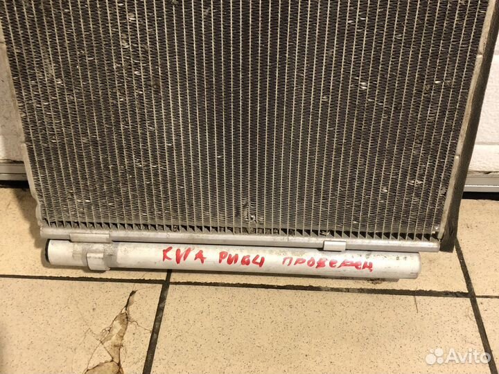 Радиатор кондиционера киа рио 4