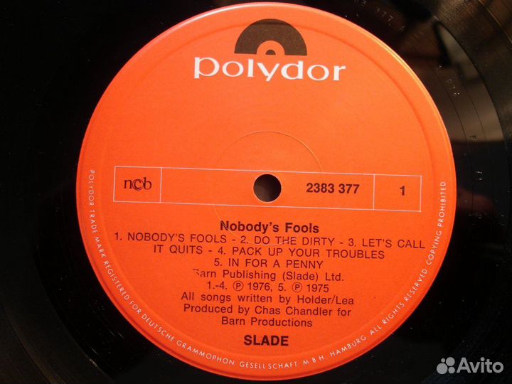 Slade - Nobody's Fools