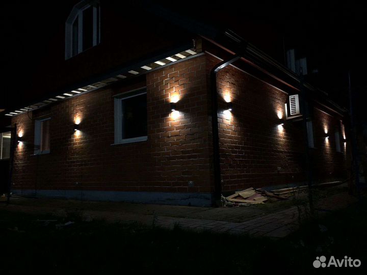 Услуги электрика монтаж установка штробление и др