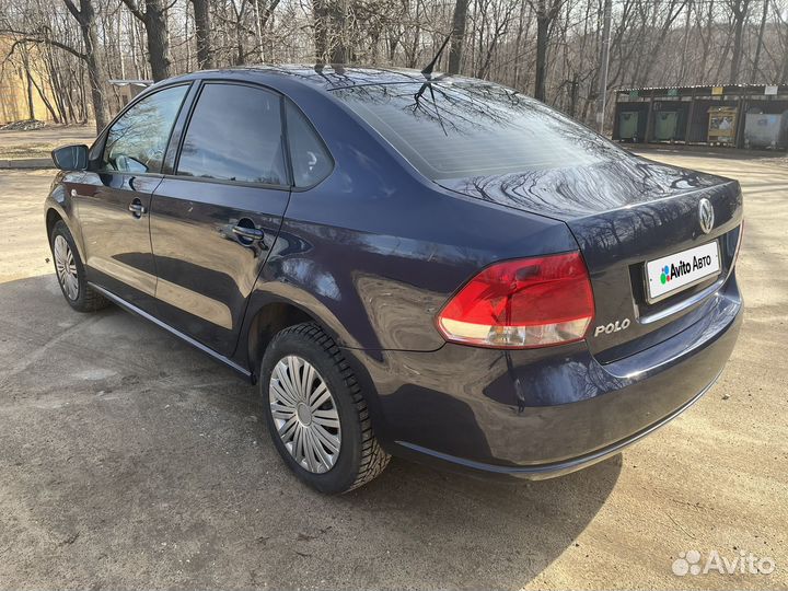 Volkswagen Polo 1.6 МТ, 2012, 163 500 км