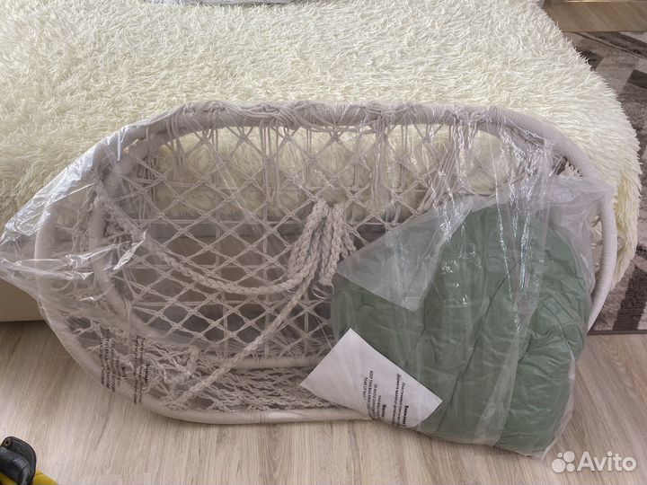 Качель подвесная кресло подвесное с подушкой