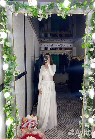 Вечернее платье в пол