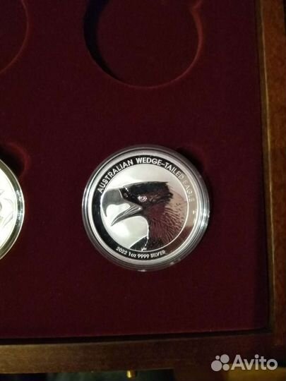 Футляры и планшеты для серебрянных монет Лунар 3