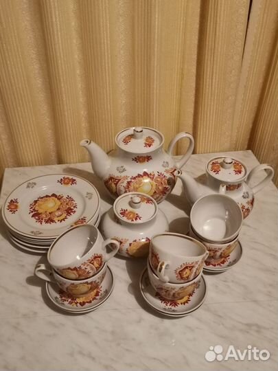 Чайный сервиз СССР, вербилки